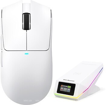 Фото Attack Shark X11 Pro V2 White Bluetooth/USB