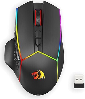 Фото Redragon AXE Pro M814RGB-Pro Black Bluetooth, USB