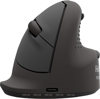 Фото Fellowes Breyta Plus+ Vertical Mouse Small Right Black Bluetooth, USB (100143580)