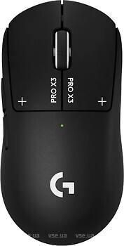 Фото Logitech G Pro X3 Superstrike Lightspeed Black USB (910-007878)