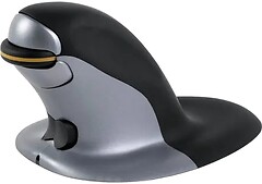 Фото Fellowes Penguin Vertical Mouse Medium Black Bluetooth, USB (9894701)