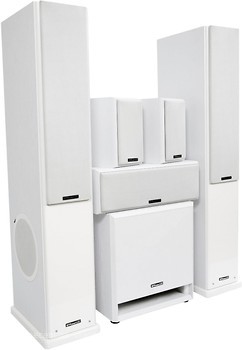 Фото MT-Power Elegance-2 5.1 (F + CR-C + CR-R + Blust 2) White/White grills