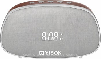 Фото Yison TWS LED Clock WS-1 Brown