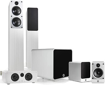 Фото Q Acoustics Concept 5.1 Plus Home Cinema Pack Gloss White