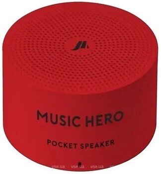 Фото SBS Music Hero Wireless Speaker Red (MHSPEAKMONBTR)
