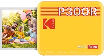 Фото Kodak Mini 3 Retro Yellow (P300R)