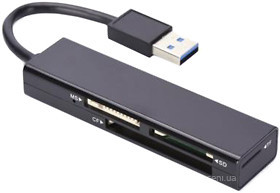 Фото Digitus Ednet USB 3.0 Card Reader (85240)