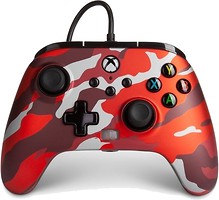 Фото PowerA Xbox One Enhanced Metallic Red Camo