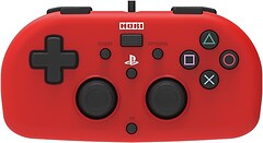 Фото HORI Mini Wired Gamepad for PS4 Red