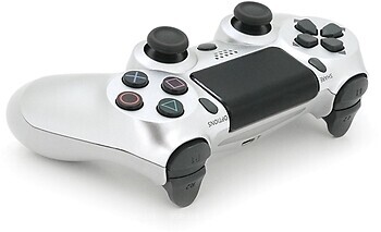 Фото Brazzers Wireless Gamepad for PS4 Silver/White