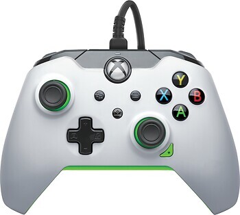 Фото PDP Xbox Series Wired Controller Neon White (049-012-WG)