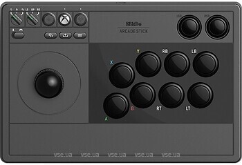 Фото 8BitDo Arcade Stick For Xbox/PC Black (RET00365)