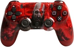 Фото Infinity Wireless Controller Double PS4Slim/Pro/PS4 God Of War Red