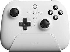 Фото 8BitDo Ultimate BT Pad PC/NS White
