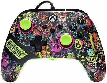 Фото PowerA Advantage Wired Controller for Xbox Series XS Fortnite Glow