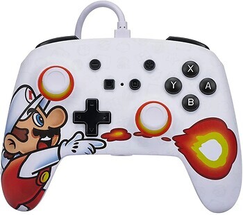 Фото PowerA Enhanced Wired Controller Fireball Mario