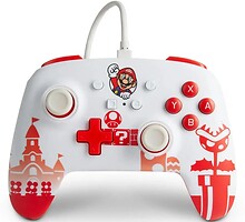 Фото PowerA Enhanced Wired Controller Mario Red/Black
