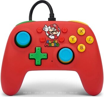 Фото PowerA Enhanced Wired Controller Mario Medley