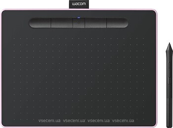 Фото Wacom Intuos M Bluetooth Pink (CTL-6100WLP-N)
