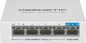 Фото Keenetic PoE+ Switch 5 (KN-4610)