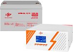 Фото LogicPower LPM-PSW-1500VA White + LPM-GL 12V 100Ah (29692)