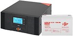 Фото LogicPower LPM-PSW-1500VA Black + LPM-GL 12V 100Ah (19995)