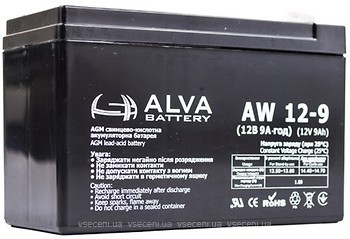 Фото Alva Battery AW12-9