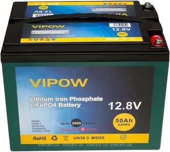 Фото Vipow LifePO4 SA150 12.8V 50A