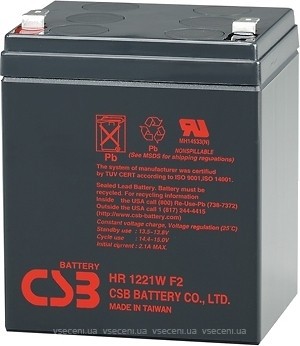 Фото CSB Battery HR1221WF2 12V 5Ah