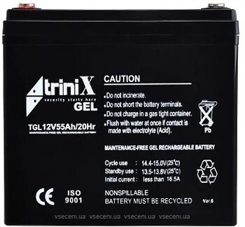 Фото Trinix TGL 12V55Ah