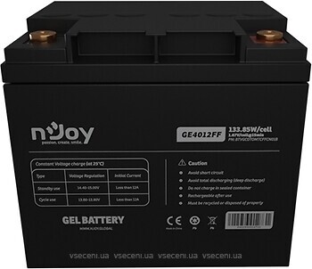 Фото nJoy 12V 40Ah (BTVGCDTOMTCFFCN01B)