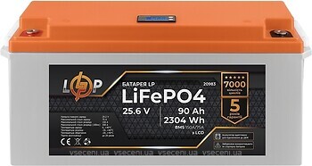 Фото LogicPower LiFePO4 LCD LP 24-90 AH (BMS 150A/75A) (LP20983)