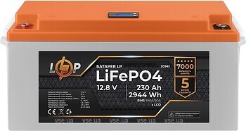 Фото LogicPower LiFePO4 LCD LP 12.8-230AH (BMS 100A/50A)