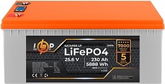Фото LogicPower LiFePO4 LCD LP 25.6-230 AH (BMS 80A/40A) (LP20978)