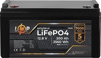 Фото LogicPower LiFePO4 LP 12.8-200 AH (BMS 100A/50A) (LP29495)