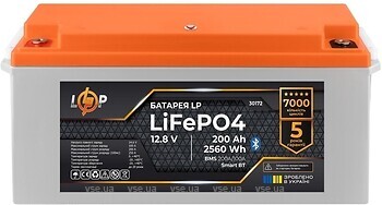Фото LogicPower LiFePO4 12.8V-200 Ah (BMS 200A/100A) 30172