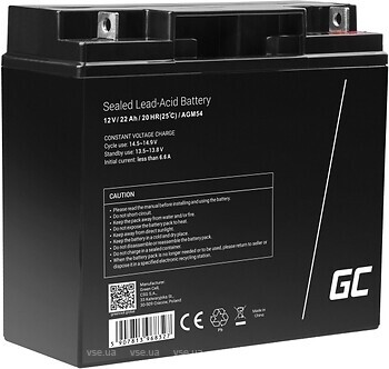 Фото Green Cell AGM54 12V 22Ah