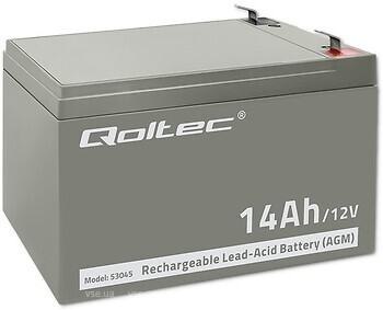 Фото Qoltec 12V 14AH (53045)