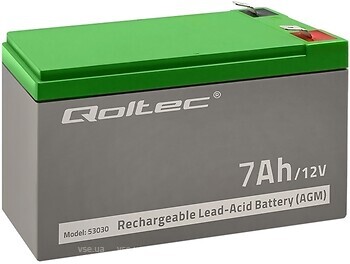 Фото Qoltec 12V 7AH (53030)