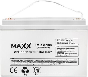 Фото Maxxter 12V 100AH (FM-12-100)