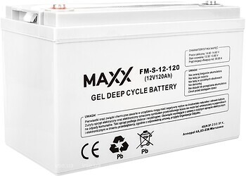 Фото Maxxter 12V 120AH (FM-S-12-120)