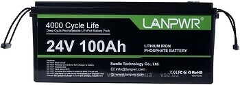 Фото LANPWR LiFePO4 24V-100Ah (LFP24-100-BT)