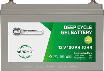 Фото Agromot GEL 12V-100Ah (YT_38440)