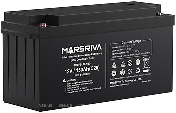Фото Marsriva 12V-150AH (MR-PBL12-150)