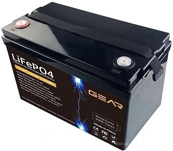 Фото Gear LiFePO4 12.8V-100Ah (GB-LiFePo4-12.8-100)