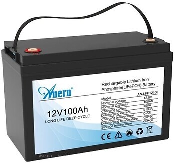 Фото Anern LiFePO4 12.8V-100Ah (AN-LFP-12100)