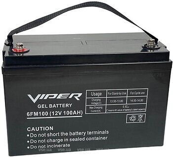 Фото Viper GEL 12V-100Ah (6FM100)