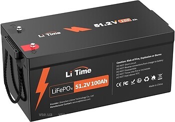 Фото LiTime LiFePO4 51.2V-100Ah
