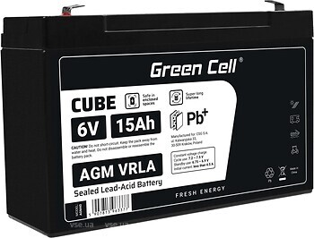 Фото Green Cell AGM40 6V 15Ah