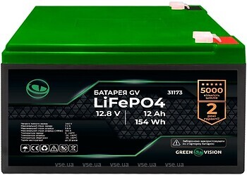 Фото GreenVision LiFePO4 12.8-12Ah (31173)